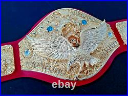 Mulka-style WWWF Heavyweight Wrestling Title Belt Championship 8mm leather Belt