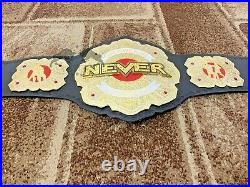 NEVER OPEN WEIGHT WRESTLING CHAMPIONSHIP BELT fullsize