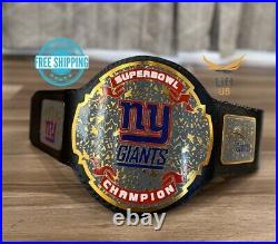 NEWYORK NY GIANTS NFL Championship Belt Adult Size 2mm Brass