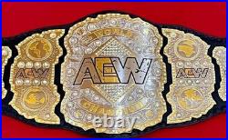 NEW AEW World Wrestling Championship Title Replica Belt 2MM Adult Size