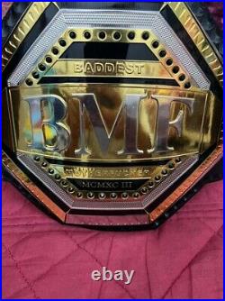 NEW BMF ULTIMATE FIGHTING CHAMPIONSHIP UFC BELT Replica Wrestling Title