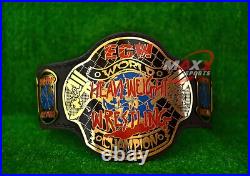 NEW ECW World Heavyweight Wrestling Championship Replica Belt 2mm Brass Adult NEW ECW World Heavyweight Wrestling Championship Replica Belt 2mm Brass Adult