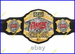 NEW GCW Ultraviolen wrestling CHAMPIONSHIP BELT ADULT SIZE 2mm BRASS