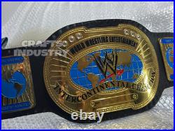 NEW OVAL IC INTERCONTINENTAL CHAMPIONSHIP REPLICA BELT BRASS 2MM adult size