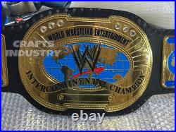 NEW OVAL IC INTERCONTINENTAL CHAMPIONSHIP REPLICA BELT BRASS 2MM adult size