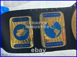 NEW OVAL IC INTERCONTINENTAL CHAMPIONSHIP REPLICA BELT BRASS 2MM adult size