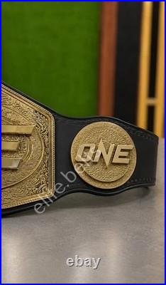 NEW One World Championship Title Belt FC MMA UFC 4mm Brass Adult Size