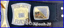 NEW R Spinner Haveyweight Wrestling Championship Belt Replica Replica