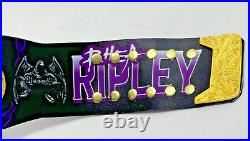NEW Rhea Ripley World Heavyweight Championship Title Wrestling Belt 2mm