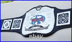 NEW TAG TEAM CHAMPIONSHIP TITLE BELT ADULT SIZE CHROME Plated 2MM HD QUALITY. 