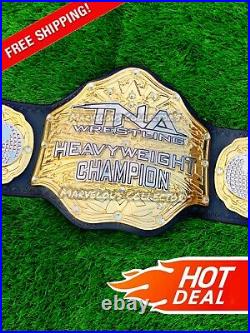 NEW TNA World Heavyweight Wrestling Championship Belt Adult Size 2mm Brass