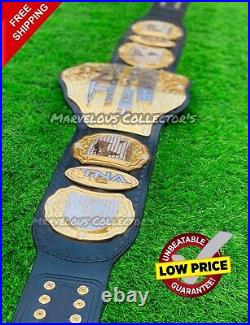 NEW TNA World Heavyweight Wrestling Championship Belt Adult Size 2mm Brass
