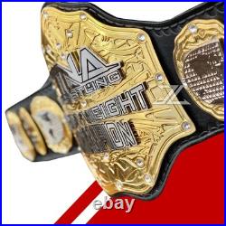 NEW TNA World Heavyweight Wrestling Championship Belt Adult Size Dual Layers