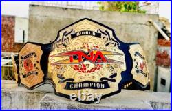 NEW TNA World Heavyweight Wrestling Championship Replica Belt 2mm Brass NEW TNA World Heavyweight Wrestling Championship Replica Belt 2mm Brass