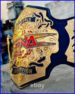 NEW TNA World Heavyweight Wrestling Championship Replica Belt 2mm Brass NEW TNA World Heavyweight Wrestling Championship Replica Belt 2mm Brass