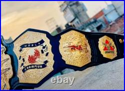 NEW TNA World Heavyweight Wrestling Championship Replica Belt 2mm Brass NEW TNA World Heavyweight Wrestling Championship Replica Belt 2mm Brass