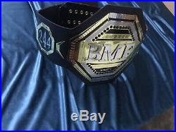 NEW UFC BMF Championship Replica Dual plated Belt, ADULT SIZE