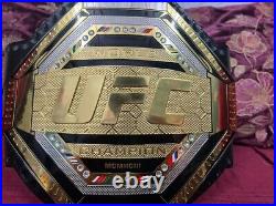 NEW UFC Legacy CHAMPIONSHIP BELT 2MM BRASS ORIGINAL LEATHER ADULT SIZE REPLICA