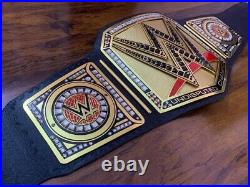 NEW UNDISPUTED CHAMPIONSHIP UNIVERSAL REPLICA BELT 2MM BRASS ADULT SIZE Leather