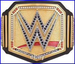 NEW UNDISPUTED CHAMPIONSHIP UNIVERSAL REPLICA BELT 8MM Zinc ADULT SIZE NEW UNDISPUTED CHAMPIONSHIP UNIVERSAL REPLICA BELT 8MM Zinc ADULT SIZE