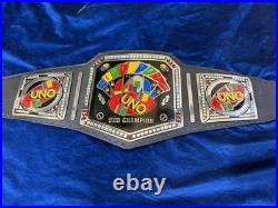 NEW UNO Championship Belt Adult Size Raplica plates 2mm