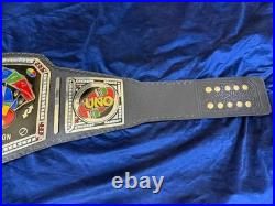 NEW UNO Championship Belt Adult Size Raplica plates 2mm