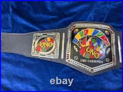 NEW UNO Championship Belt Adult Size Raplica plates 2mm