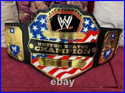 NEW United States Championship Replica Title Belt 2014 Adult Size 2MM Brass