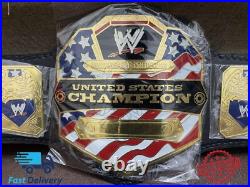 NEW United States Championship Title Belt Adult Size Replica 2MM WWE Wrestling