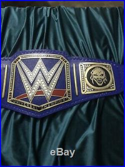 NEW WWE Blue Universal Championship Belt Adult Size Wrestling Replica Title