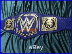 NEW WWE Blue Universal Championship Belt Adult Size Wrestling Replica Title