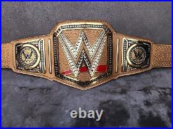 NEW WWE World Heavyweight Championship Wrestling Golden Replica Title Belt 2mm