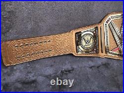 NEW WWE World Heavyweight Championship Wrestling Golden Replica Title Belt 2mm
