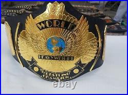 NEW Winged Eagle Championship BELT Wrestling Replica Title Belt 2MM METAL PLATES