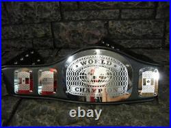 NEW! World Championship Belt King Adult Size Metal Plates wwe wcw ecw nwo SALE