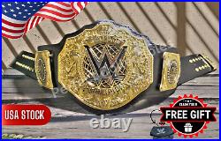 NEW World Heavy Weight Championship Belt Replica Title Belt Adult Zinc 8mm New