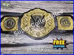 NEW World Heavy Weight Championship Belt Replica Title Belt Adult Zinc 8mm New