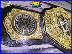 NEW World Heavy Weight Championship Belt Replica Title Belt Adult Zinc 8mm New