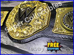 NEW World Heavy Weight Championship Belt Replica Title Belt Adult Zinc 8mm New