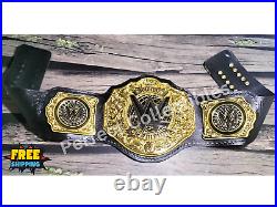 NEW World Heavy Weight Championship Belt Replica Title Belt Adult Zinc 8mm New