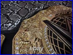 NEW World Heavy Weight Championship Replica Title Belt Adult 8mm ZINC