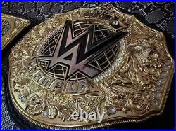 NEW World Heavy Weight Championship Replica Title Belt Adult 8mm Zinc