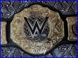NEW World Heavy Weight Championship Replica Title Belt Adult 8mm Zinc
