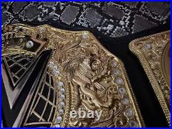 NEW World Heavy Weight Championship Replica Title Belt Adult 8mm Zinc
