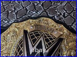 NEW World Heavy Weight Championship Replica Title Belt Adult 8mm Zinc