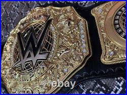 NEW World Heavy Weight Championship Replica Title Belt Adult 8mm Zinc