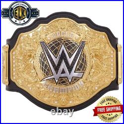 NEW World Heavy Weight Championship Replica Title Belt Adult Size 4mm ZINC