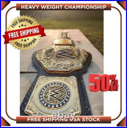 NEW World Heavy Weight Championship Replica Title Belt Adult Zinc 8MM NEW World Heavy Weight Championship Replica Title Belt Adult Zinc 8MM