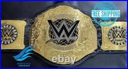 NEW World Heavyweight Championship Title Replica Wrestling Belt 4MM Brass Adult NEW World Heavyweight Championship Title Replica Wrestling Belt 4MM Brass Adult