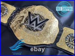 NEW World Heavyweight Championship Title Replica Wrestling Belt 4MM Brass Adult